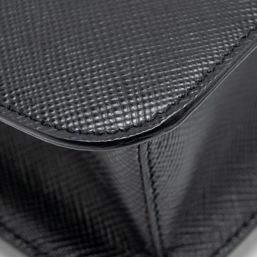 prada-saffiano-leather-flap-shoulder-bag-calfskin-black-ghw