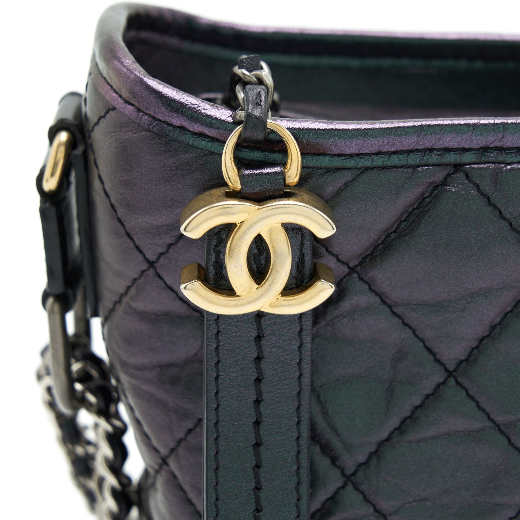 chanel-small-gabrielle-hobo-bag-lambskin-iridescent-purple-gold-silver-hardware