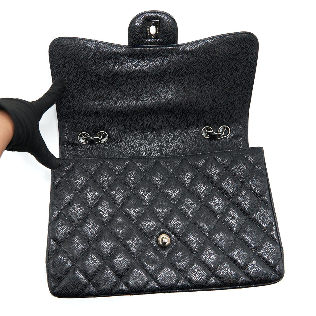 chanel-jumbo-single-flap-bag-caviar-black-shw