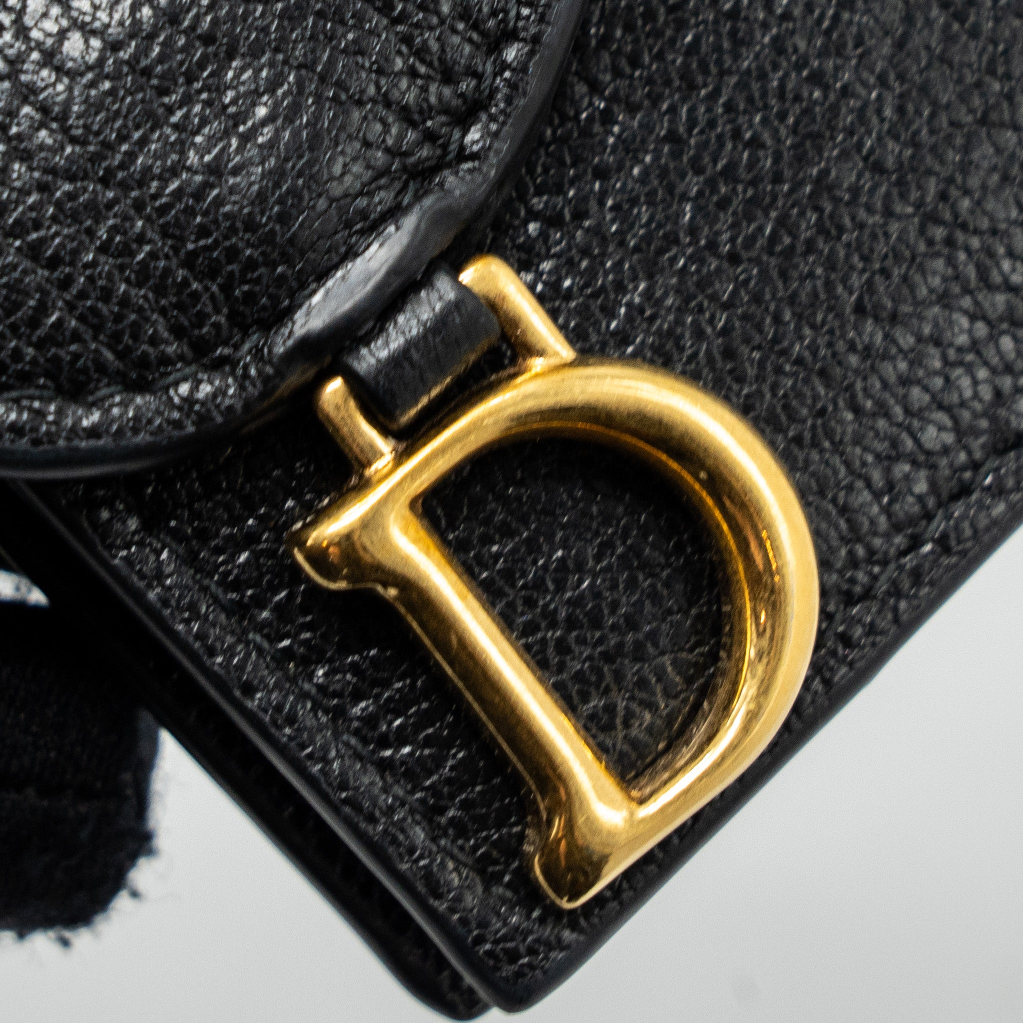 dior-saddle-flap-card-holder-goatskin-black-ghw