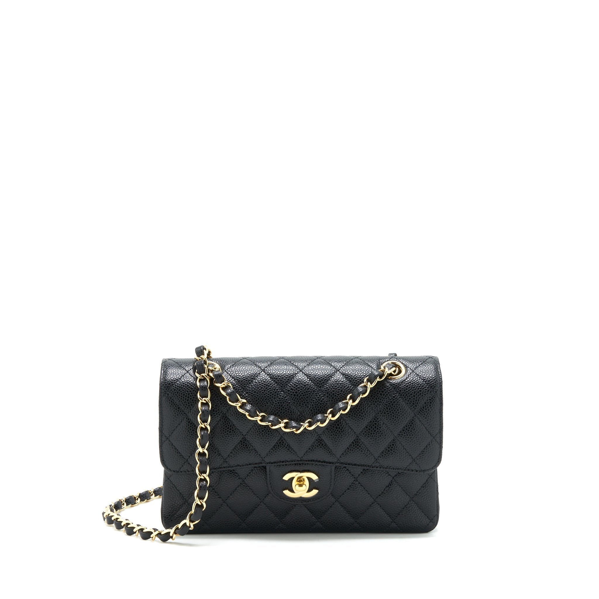 chanel-22c-caviar-small-classic-double-flap-bag-black-ghw