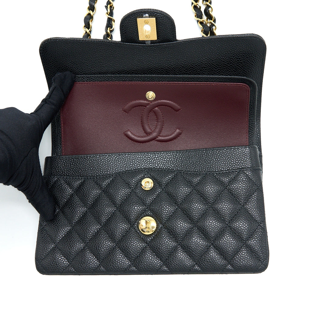 chanel-small-classic-double-flap-bag-caviar-black-ghw-microchip-7
