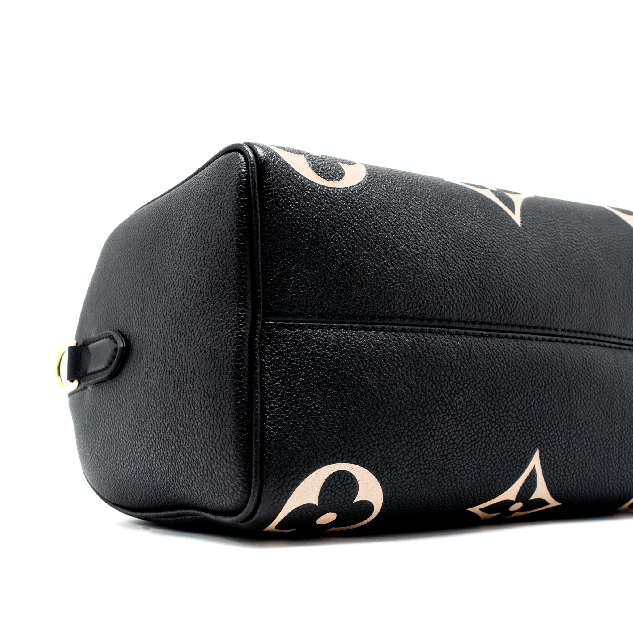 louis-vuitton-speedy-bandouliere-25-bicolour-monogram-empreinte-ghw-new-version
