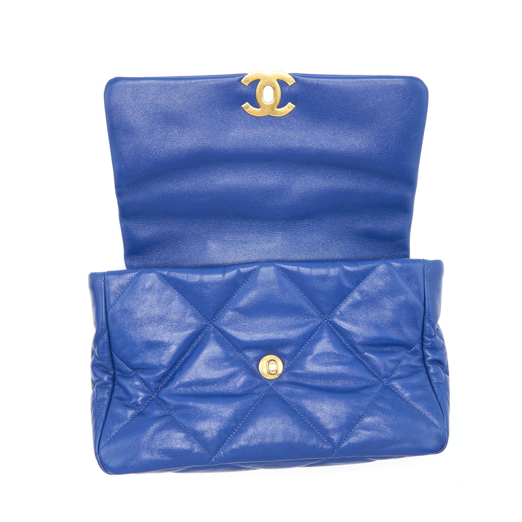 chanel-medium-19-bag-blue-goatskin-gold-silver-hardware