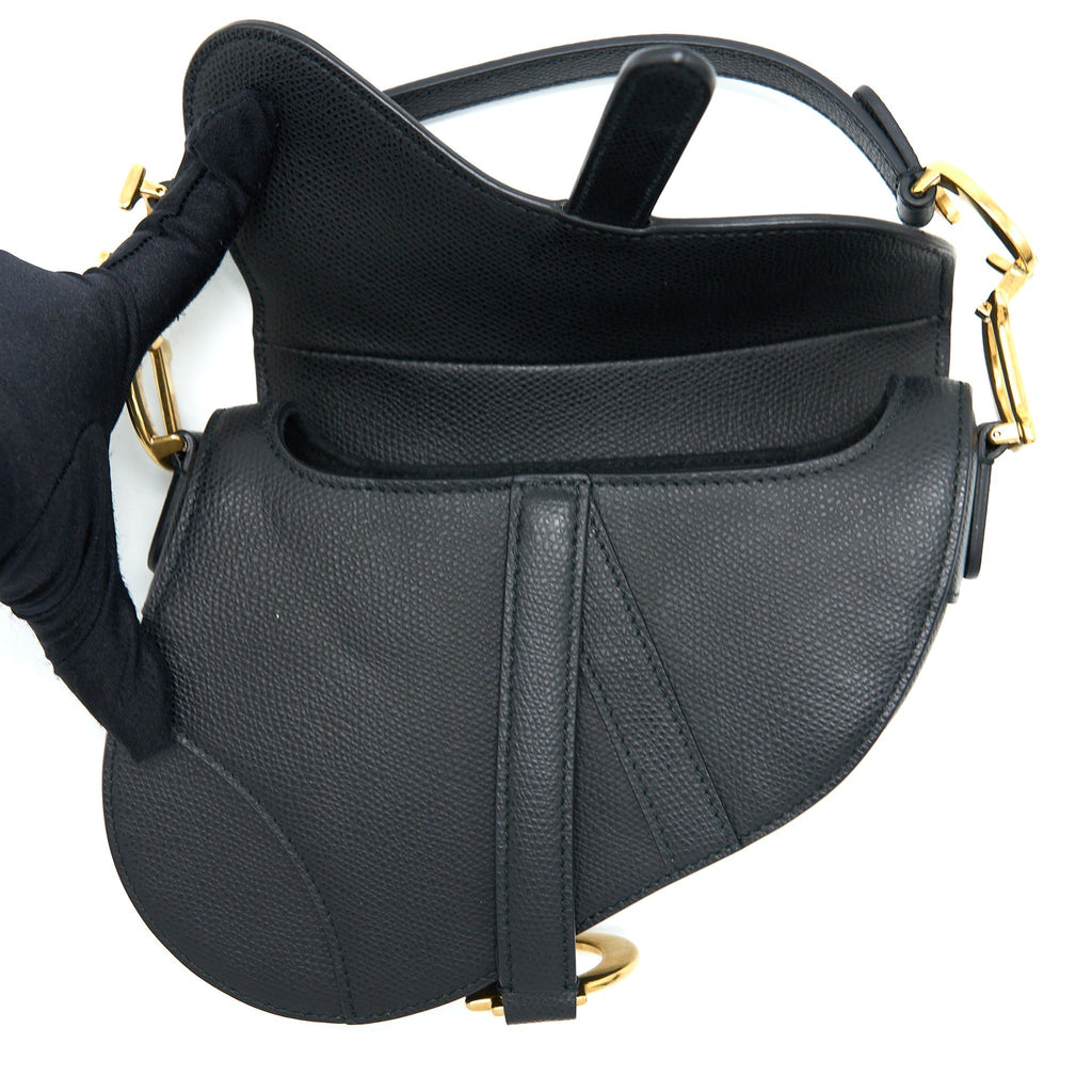dior-mini-saddle-bag-calfskin-black-ghw-with-an-extra-dior-shoulder-strap-black-embroidery