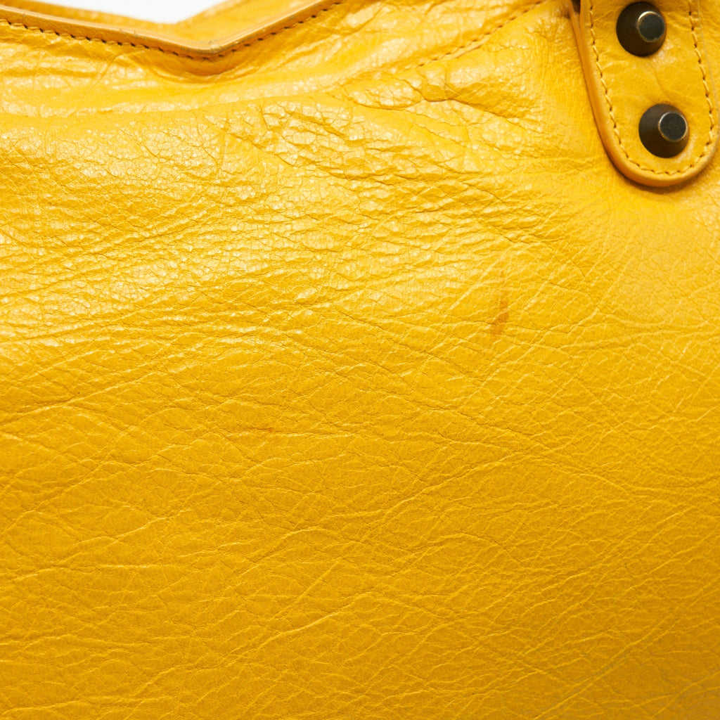 balenciaga-classic-city-bag-yellow-ruthenium-hardware
