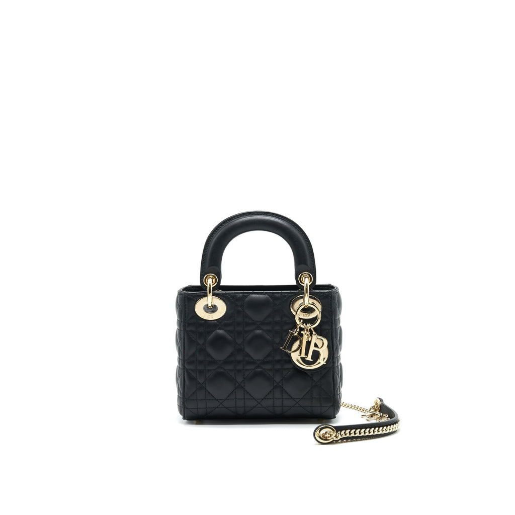 dior-mini-lady-dior-tote-bag-lambskin-black-lghw