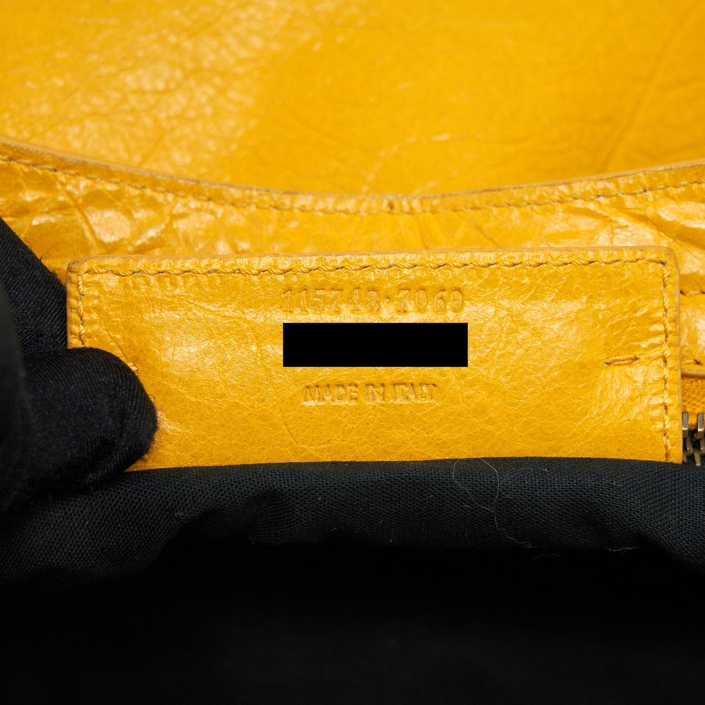 balenciaga-classic-city-bag-yellow-ruthenium-hardware