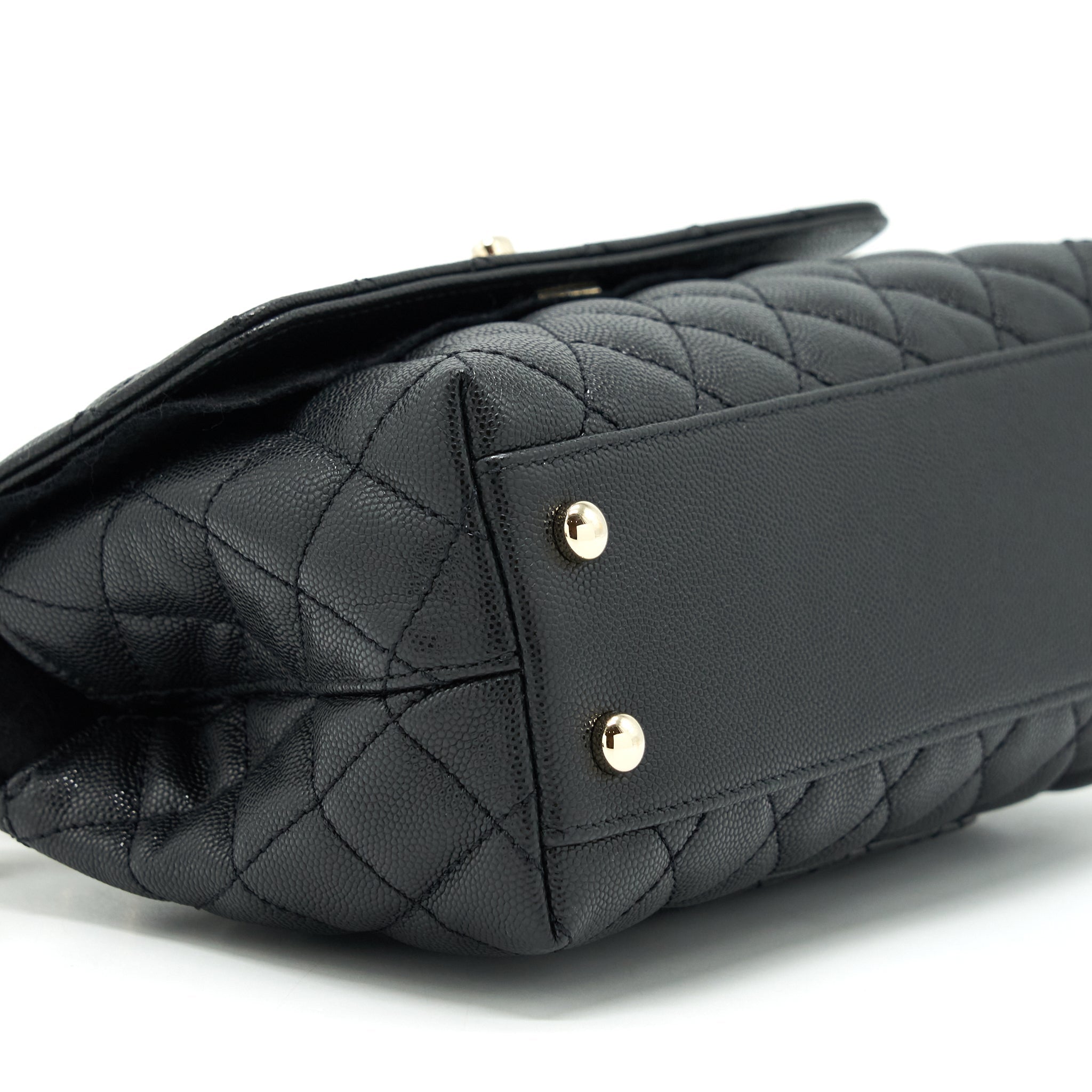 chanel-small-coco-handle-caviar-black-lghw-microchip