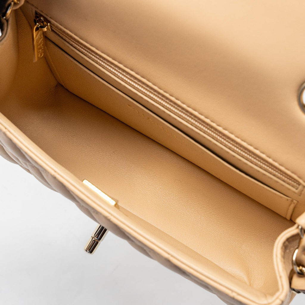 chanel-22c-mini-rectangular-flap-bag-lambskin-beige-lghw-microchip-1