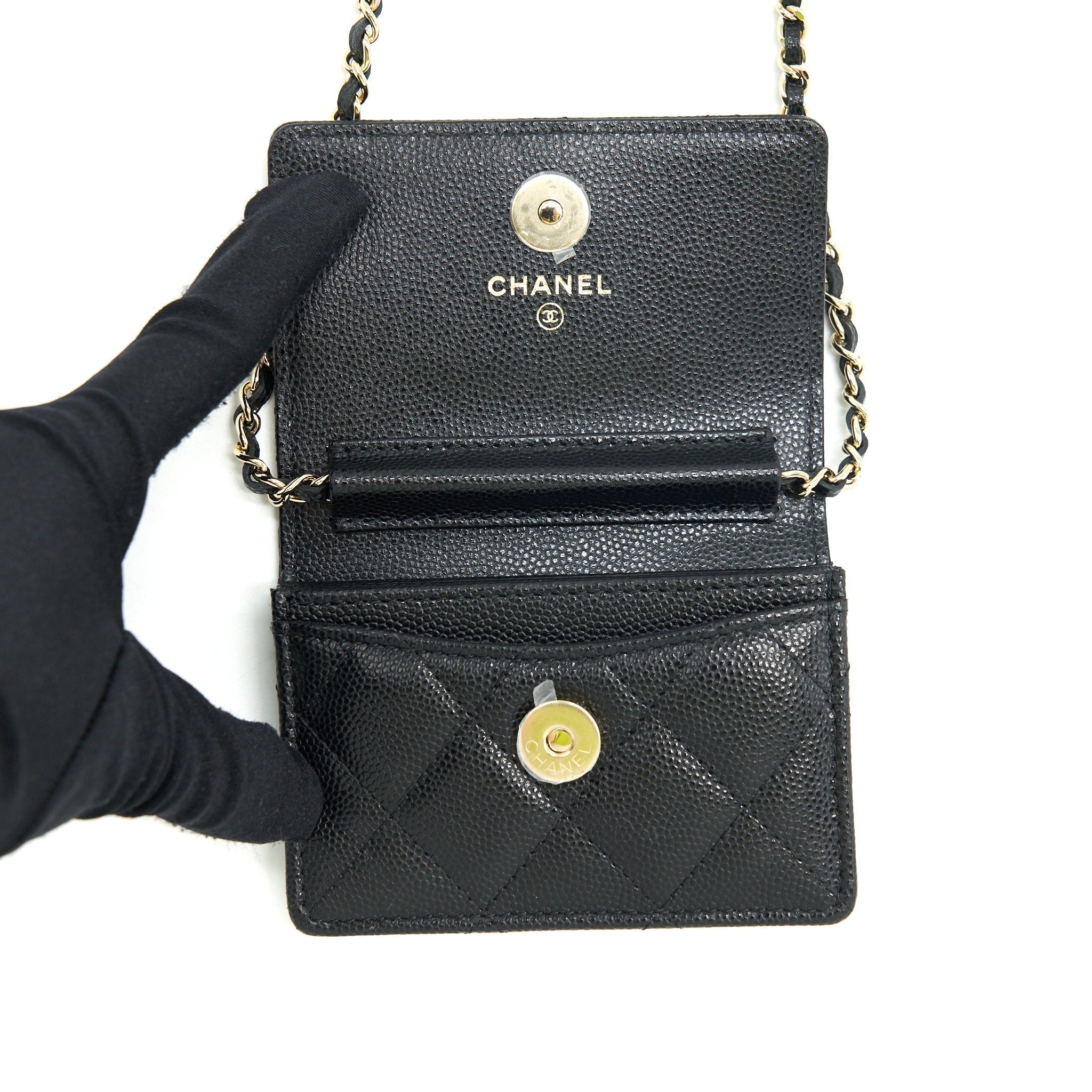 chanel-21k-caviar-mini-flap-cardholder-with-chain-black-lghw