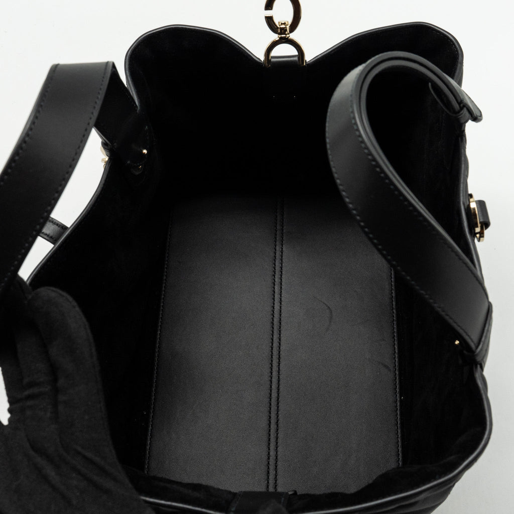 dior-medium-toujours-bag-macrocannage-calfskin-black-lghw