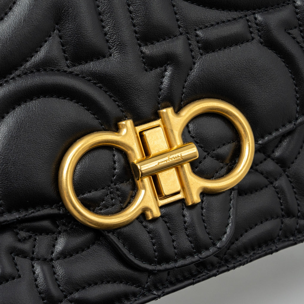 ferragamo-glancing-quilted-leather-shoulder-bag-calfskin-black-ghw