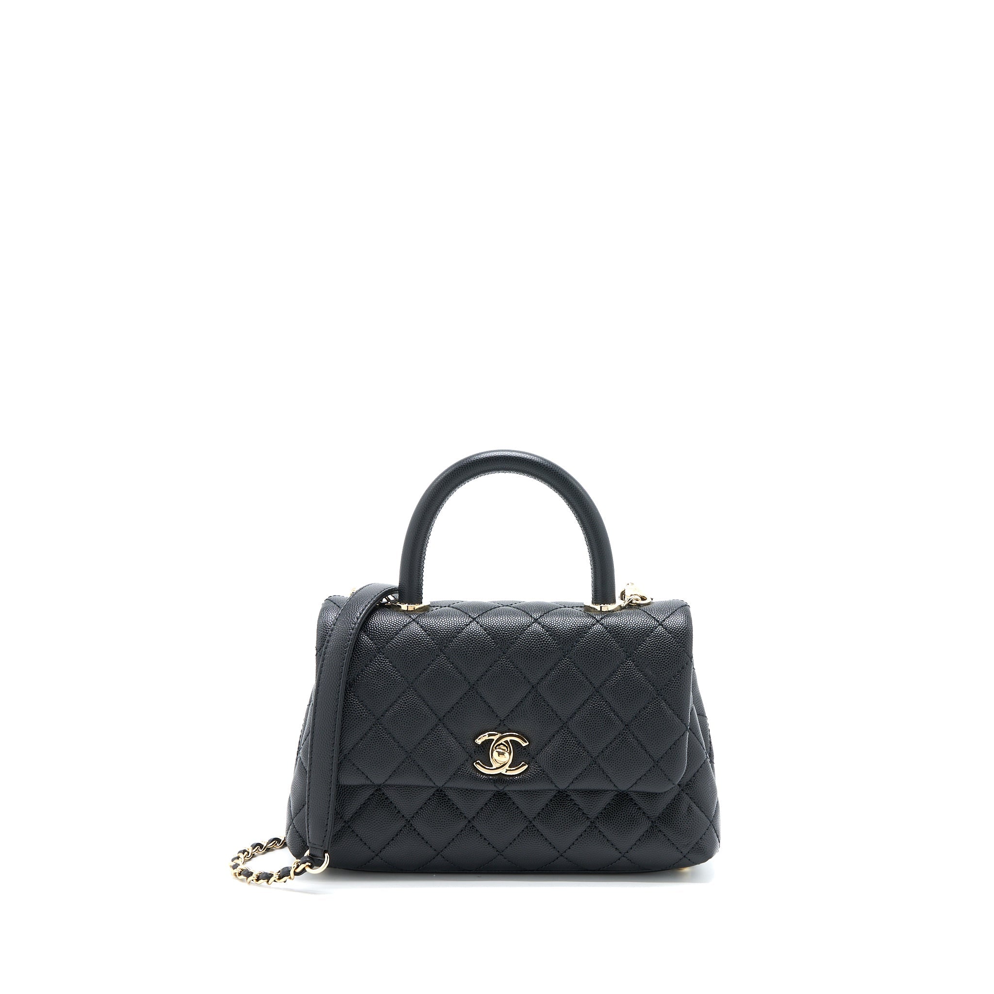 chanel-small-coco-handle-caviar-black-lghw-1