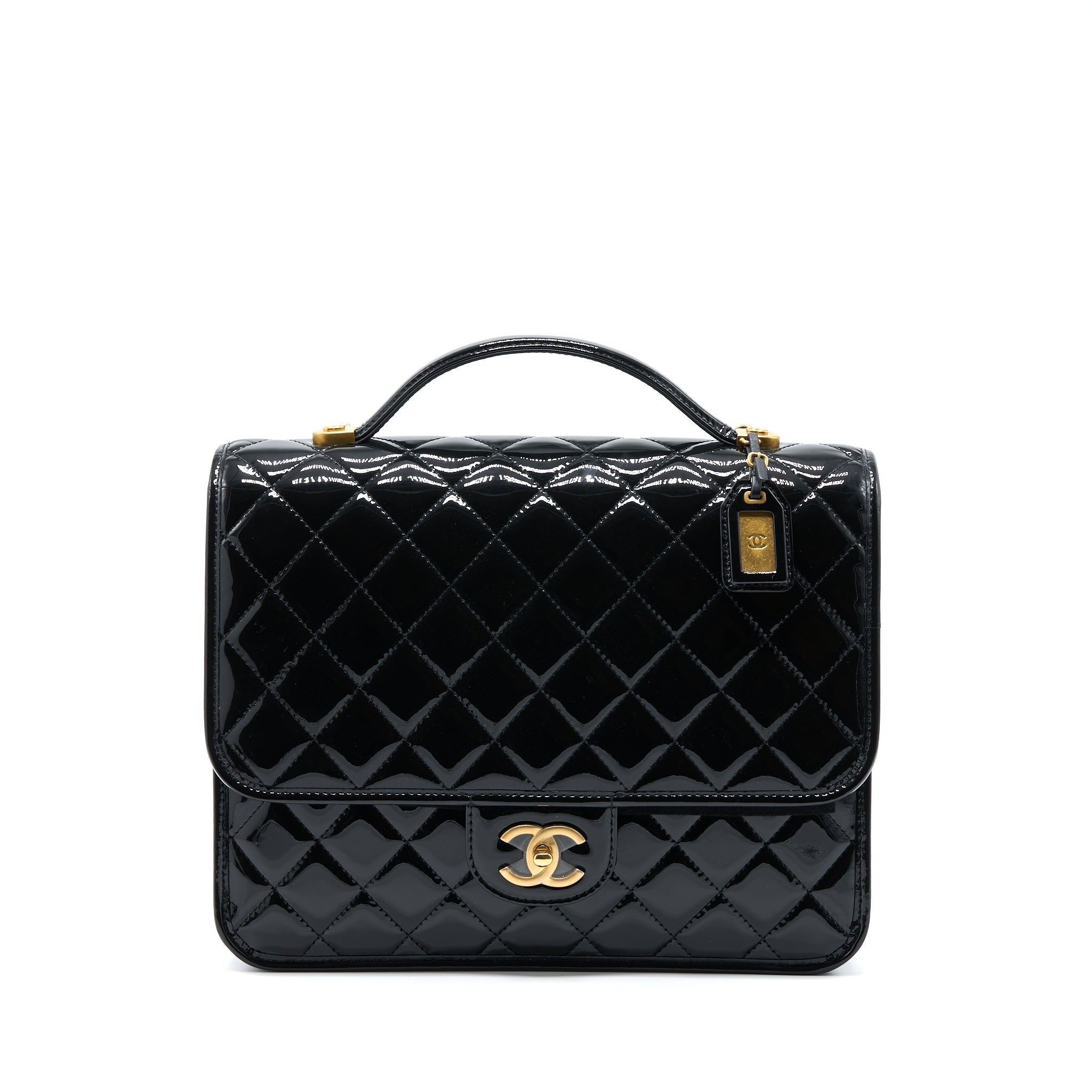 chanel-22k-large-backpack-patent-black-brushed-ghw-microchip