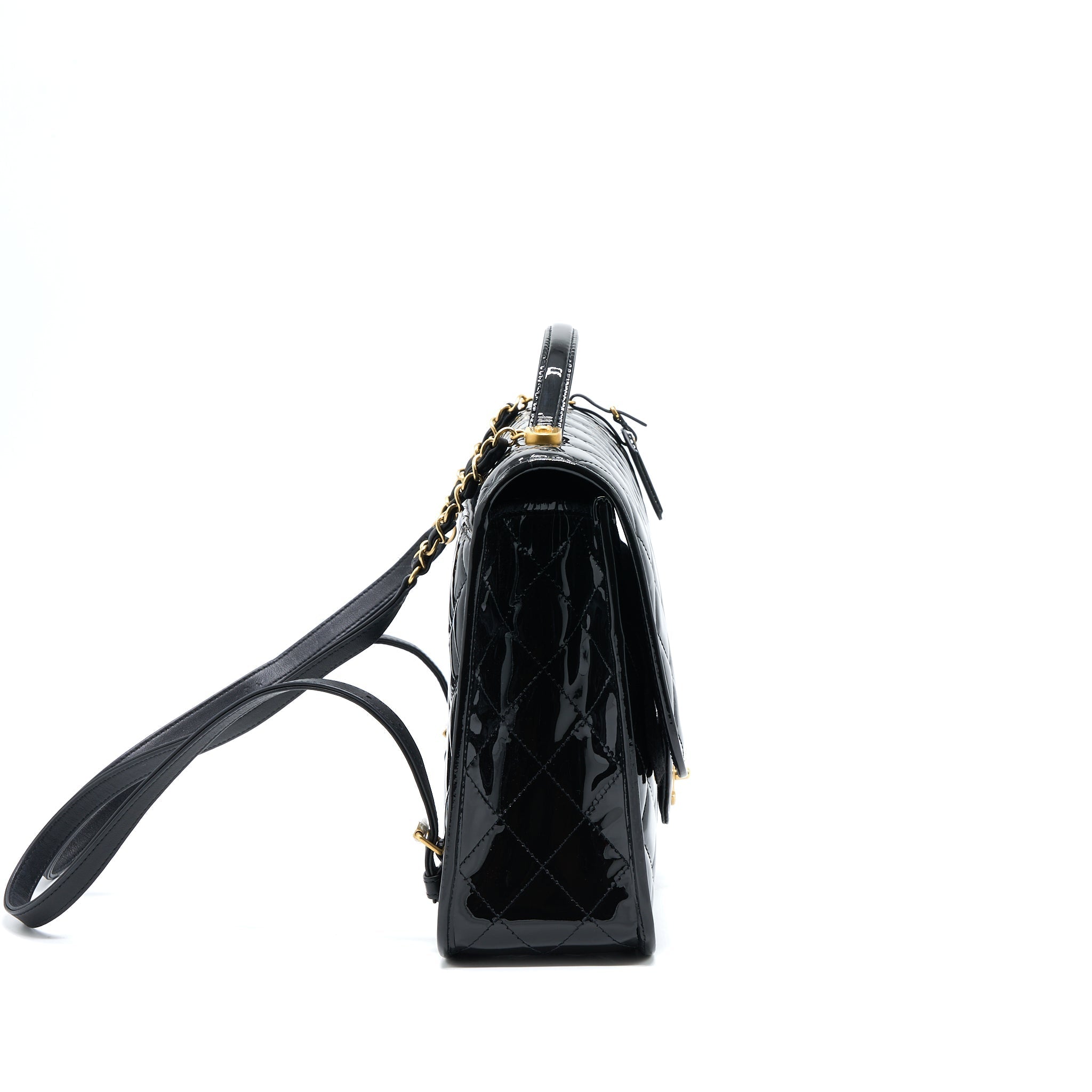 chanel-22k-large-backpack-patent-black-brushed-ghw-microchip