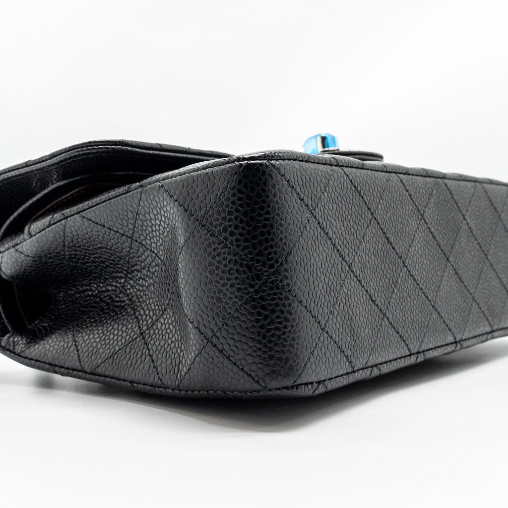 chanel-medium-classic-double-flap-bag-caviar-black-shw-microchip-copy