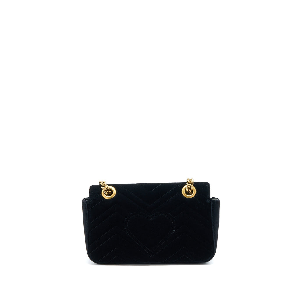gucci-mini-marmont-velvet-black-ghw
