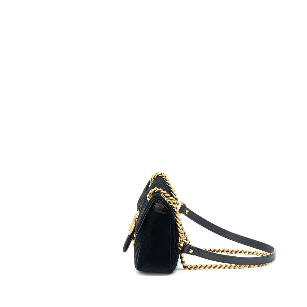 gucci-mini-marmont-velvet-black-ghw