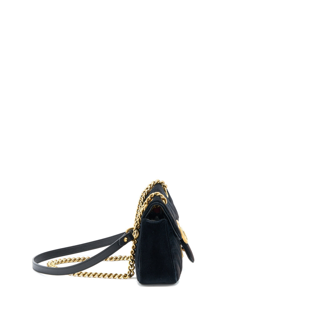 gucci-mini-marmont-velvet-black-ghw
