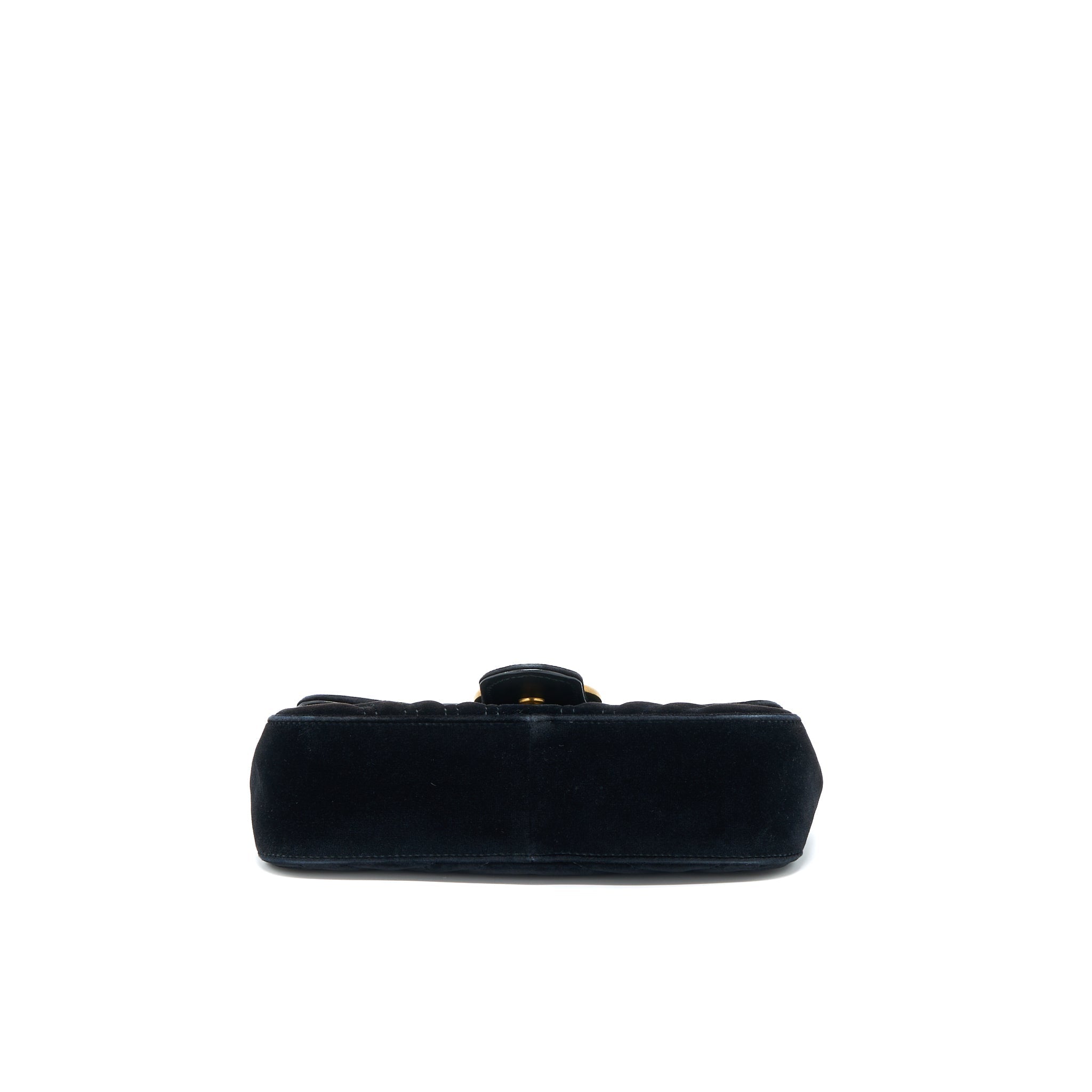 gucci-mini-marmont-velvet-black-ghw