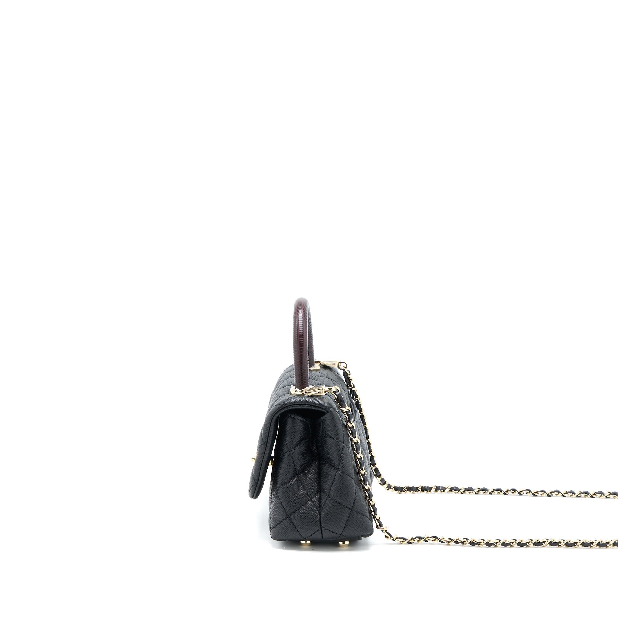 chanel-mini-coco-handle-caviar-black-burgundy-handle-lghw