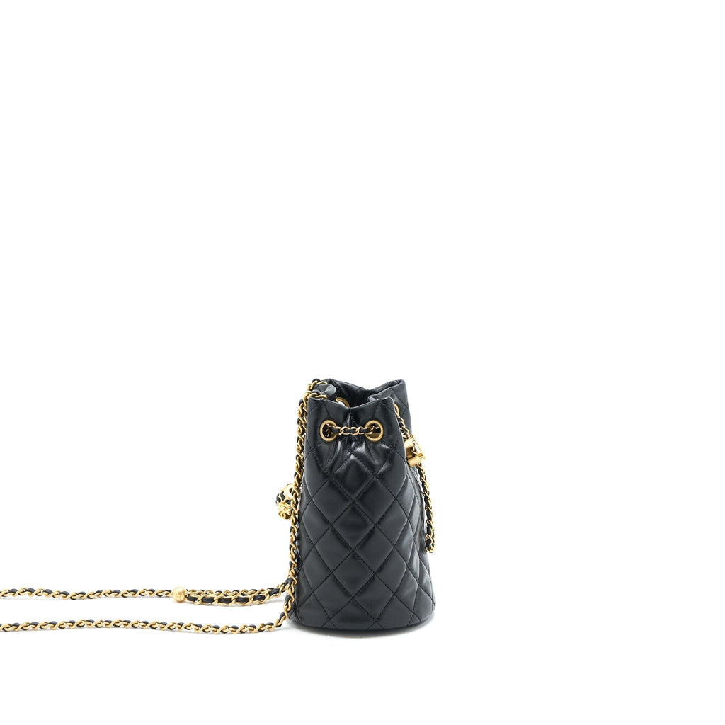 chanel-22s-pearl-crush-bucket-bag-lambskin-black-brushed-ghw-microchip-copy-copy