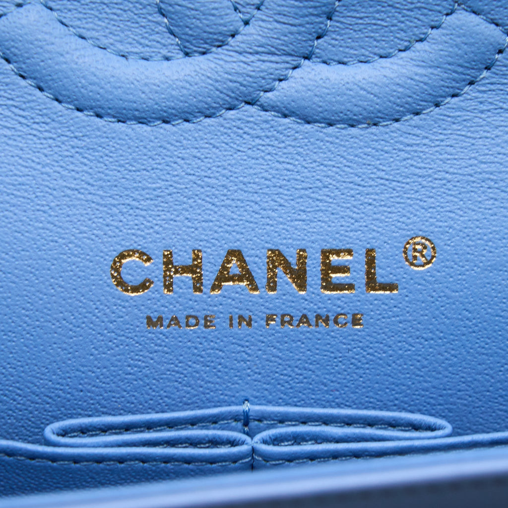 chanel-small-classic-double-flap-bag-lambskin-blue-lghw