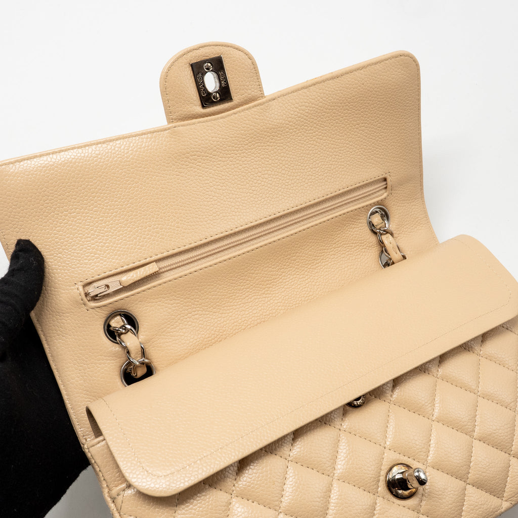 chanel-medium-classic-double-flap-bag-caviar-beige-lghw-1