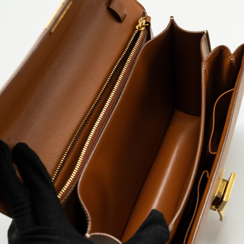 celine-medium-classic-box-bag-calfskin-brown-ghw