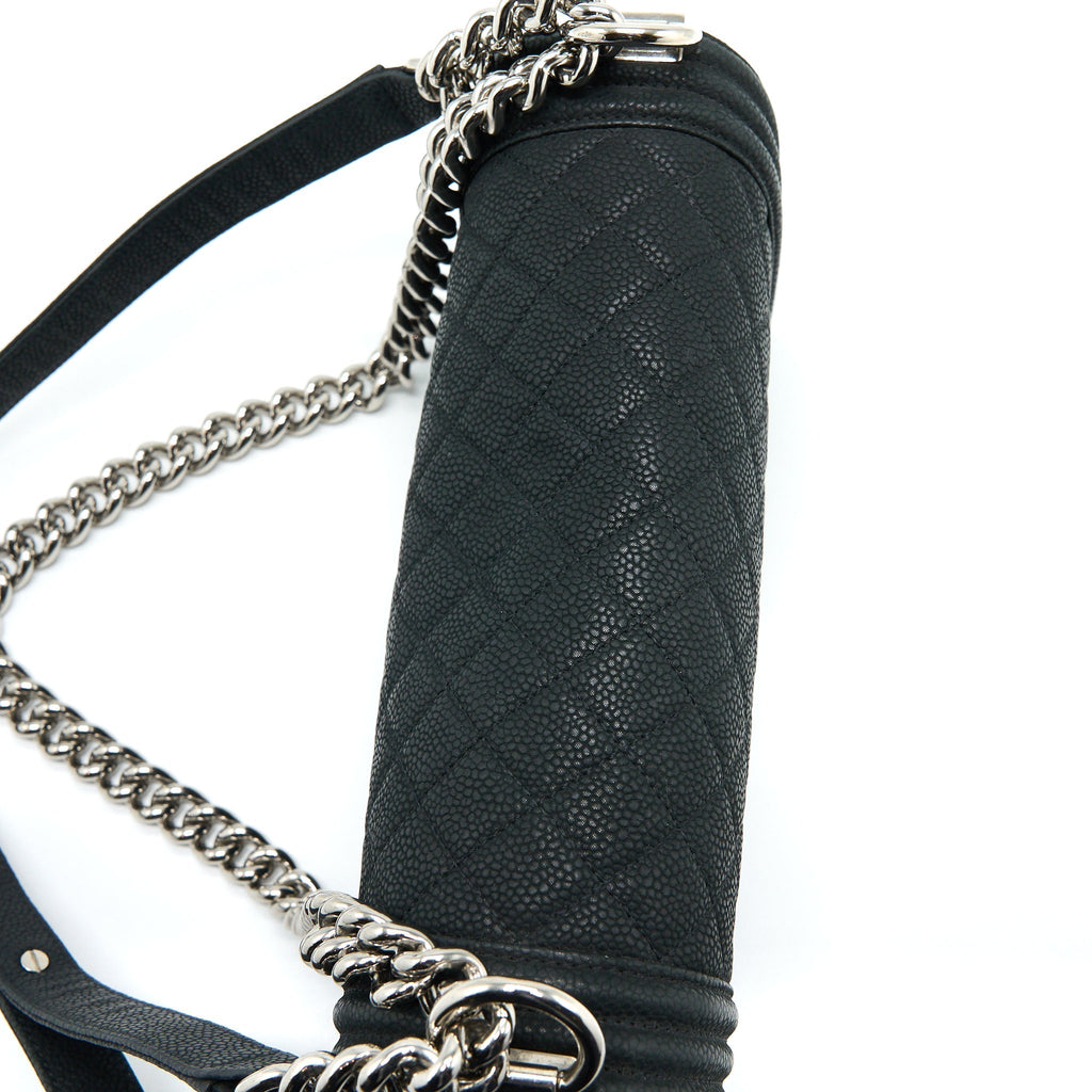 chanel-medium-boy-bag-grained-calfskin-black-shw