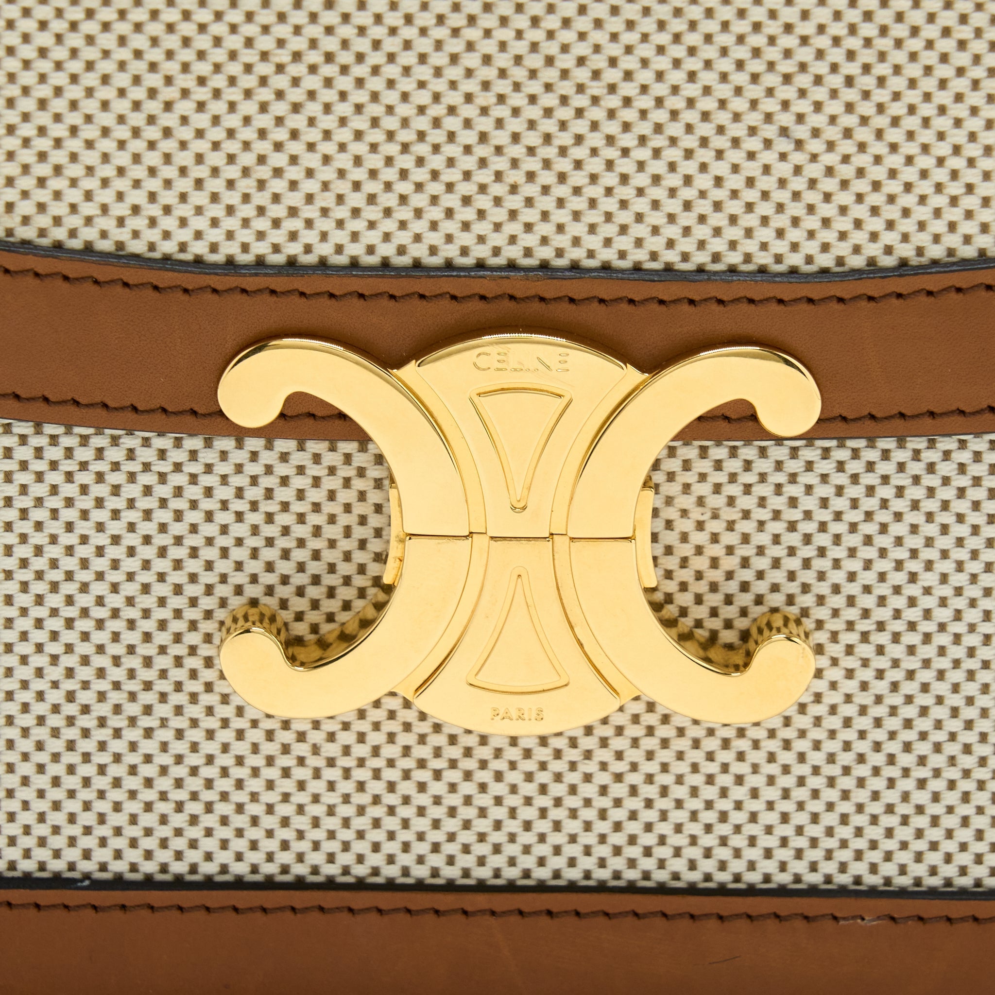 celine-medium-triomphe-bag-in-textile-natural-calfskin-ghw