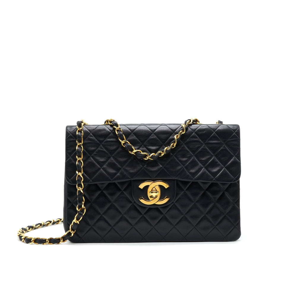 chanel-vintage-maxi-flap-bag-black-24k-ghw