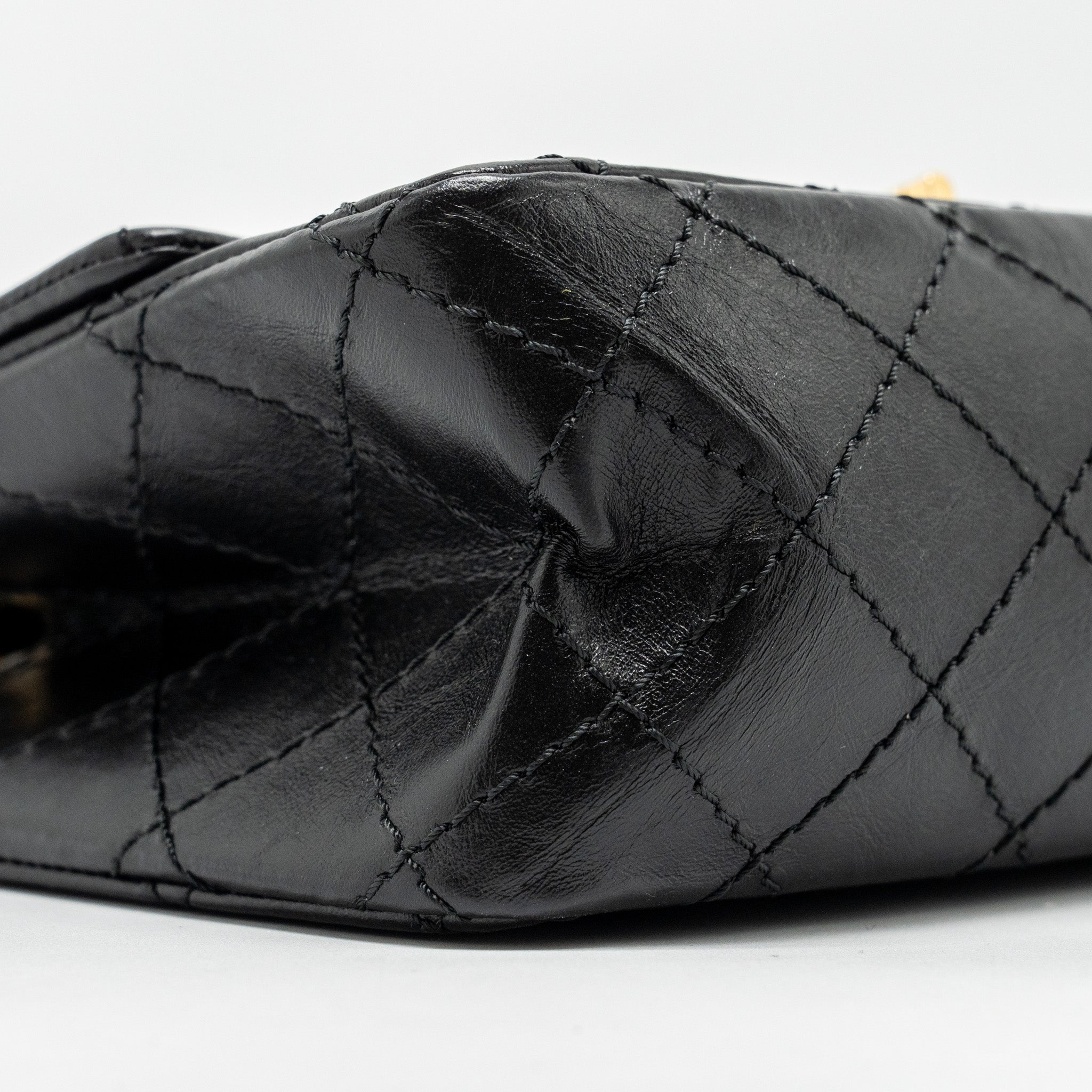 chanel-mini-2-55-reissue-aged-calfskin-black-ghw-copy
