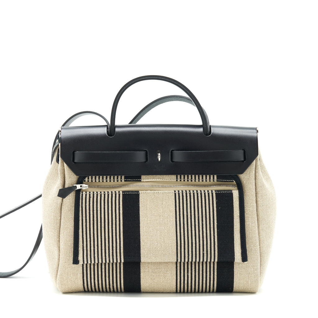 hermes-herbag-31-retourne-tote-bag-toile-camp-h-vibration-black