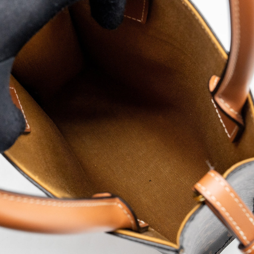 celine-mini-vertical-cabas-triomphe-canvas-brown-ghw-1