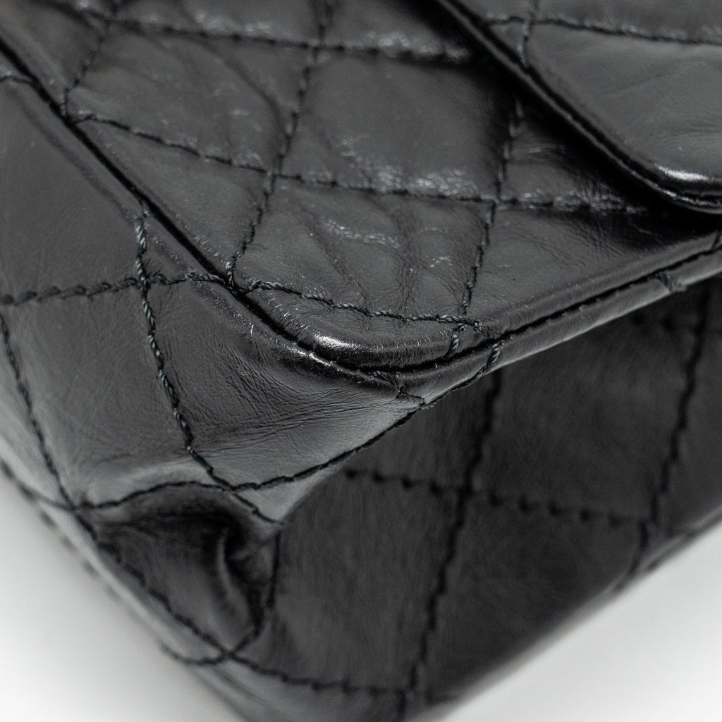 chanel-mini-2-55-reissue-aged-calfskin-black-ghw-copy