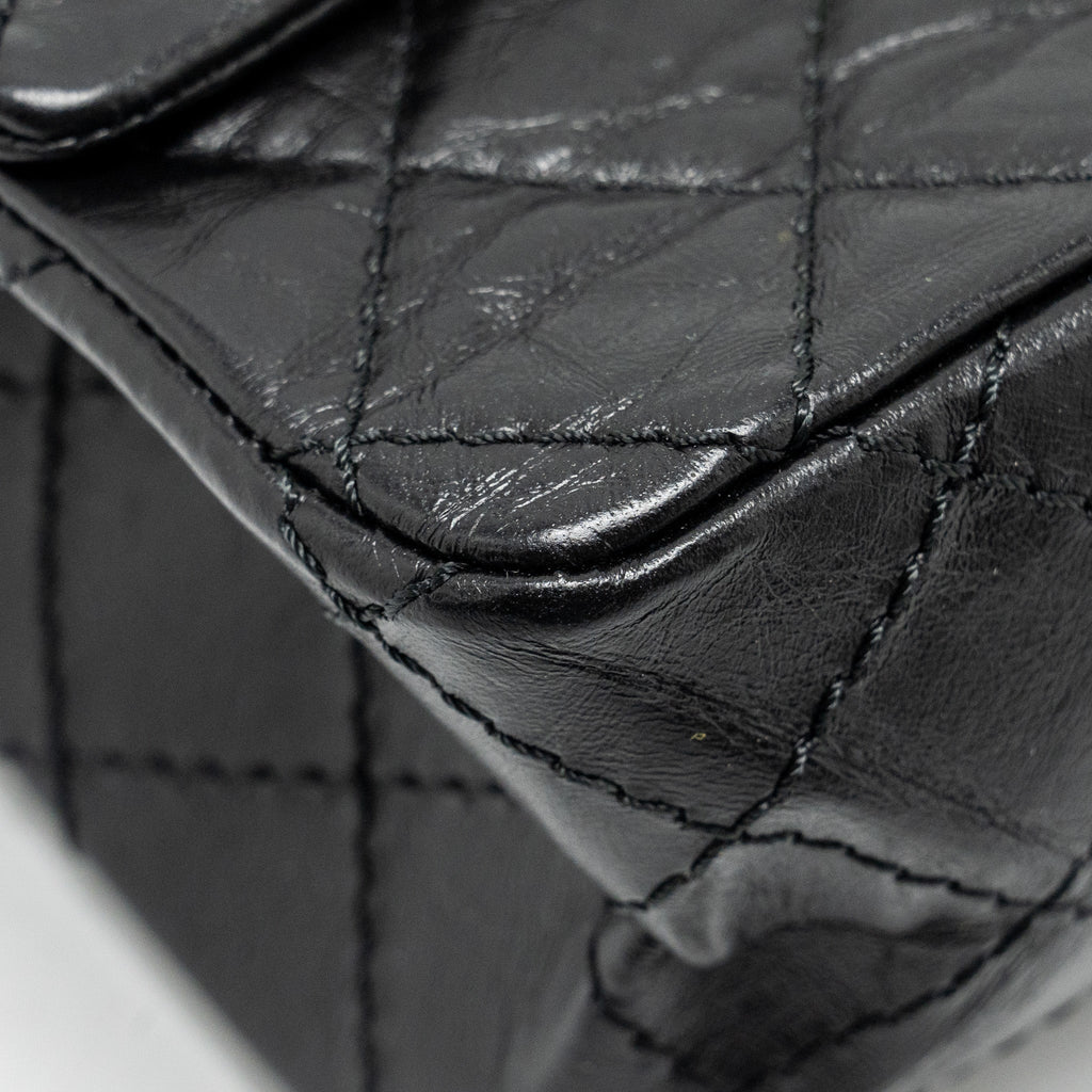 chanel-mini-2-55-reissue-aged-calfskin-black-ghw-copy