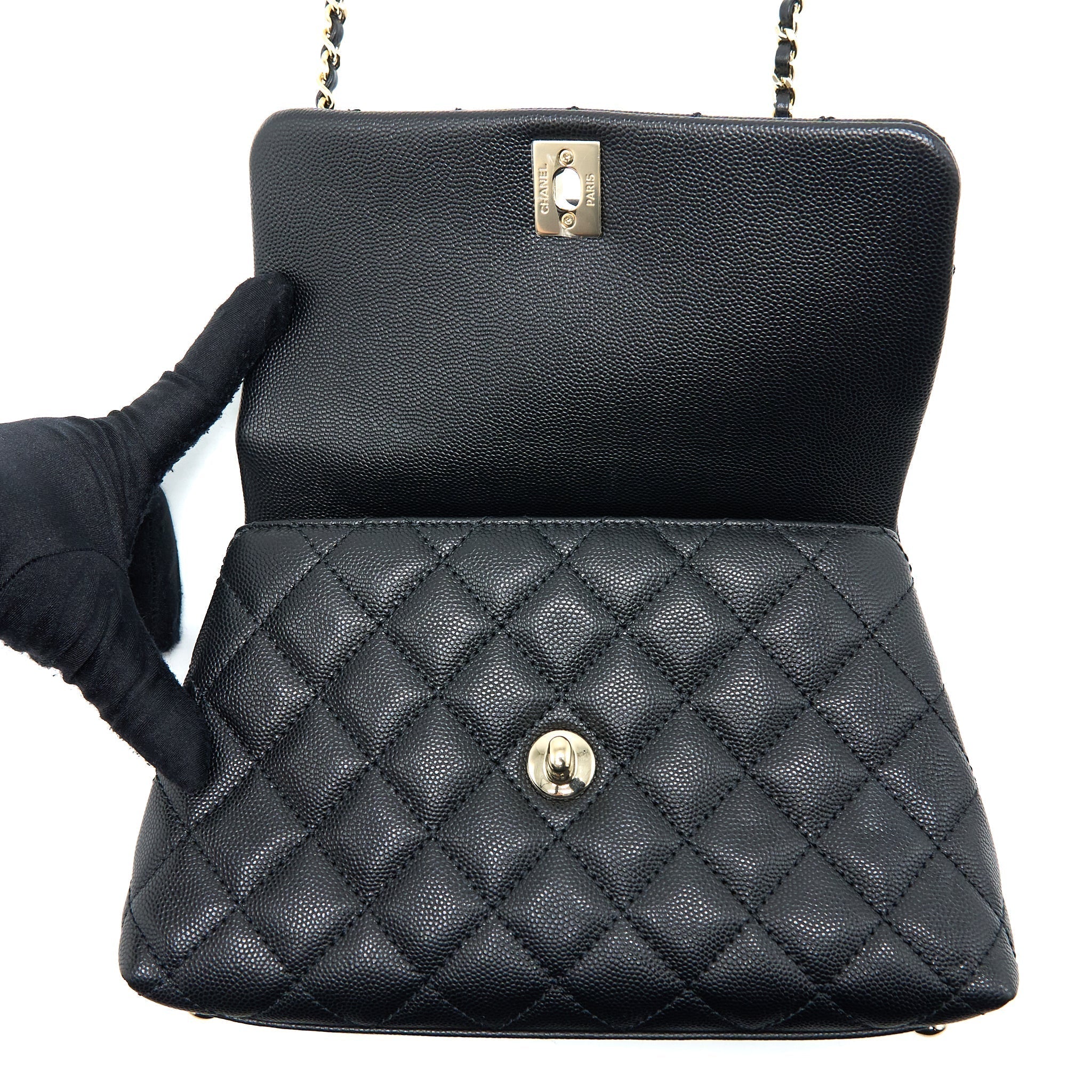 chanel-small-coco-handle-caviar-black-lghw-1