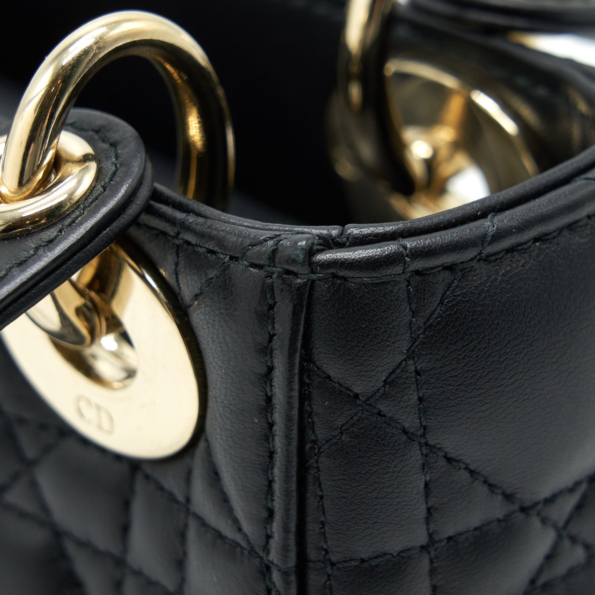 dior-mini-lady-dior-tote-bag-lambskin-black-lghw