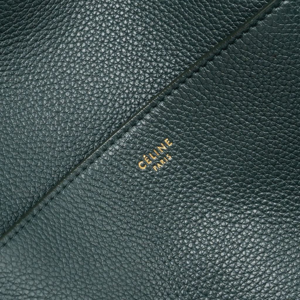 celine-sangle-bucket-bag-calfskin-dark-green-ghw-2