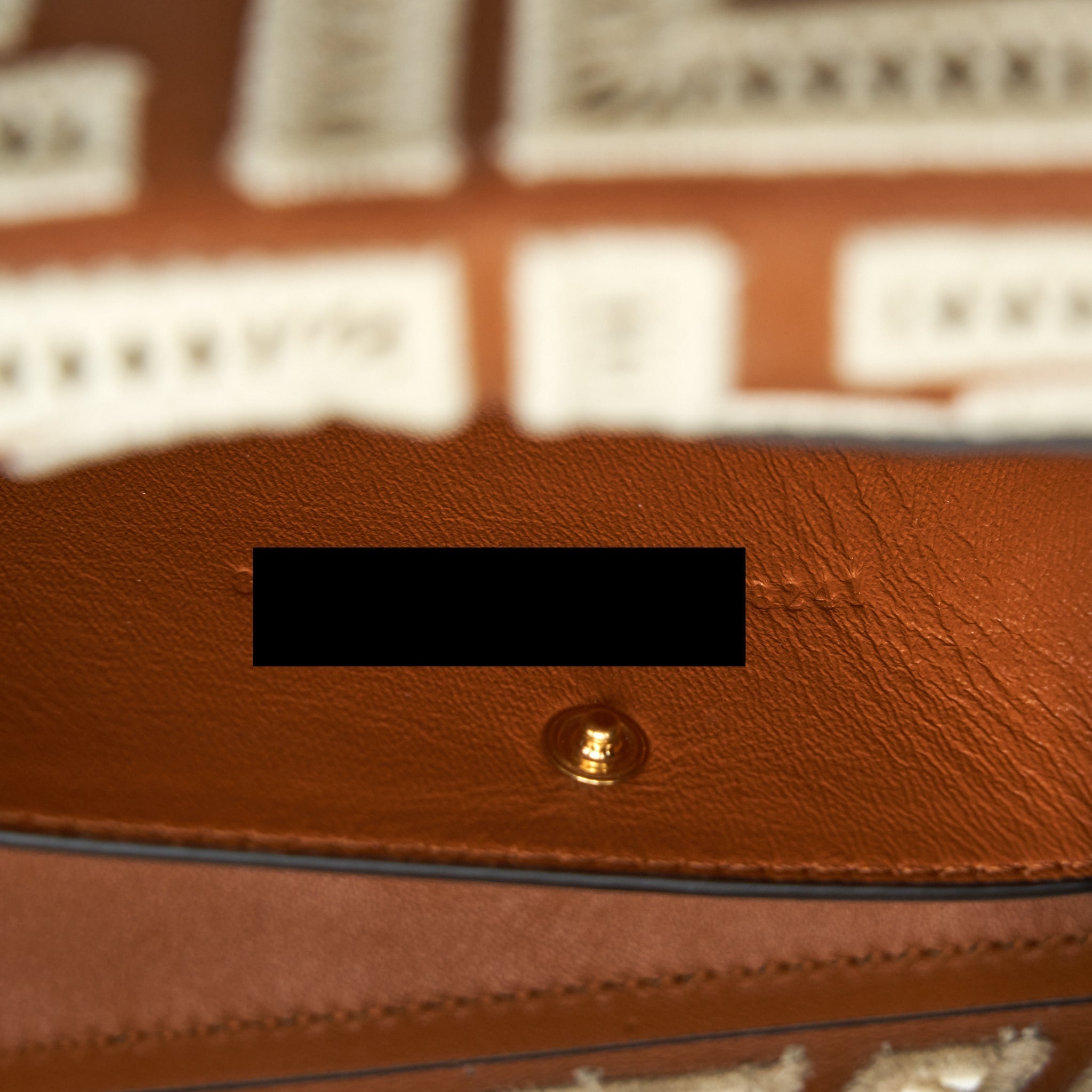 fendi-baguette-calfskin-brown-and-white-ghw