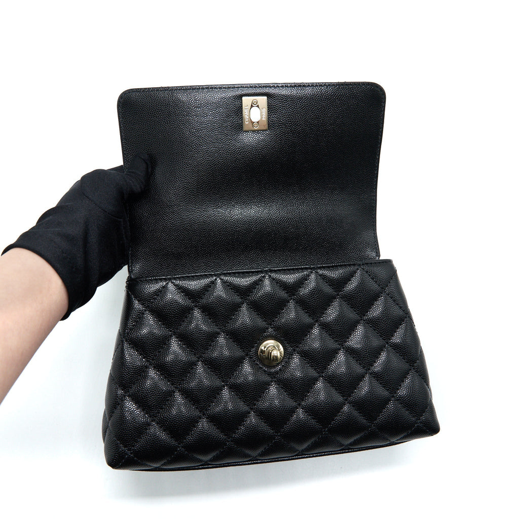 chanel-small-coco-handle-24cm-black-with-lghw-embossed-handle-microchip