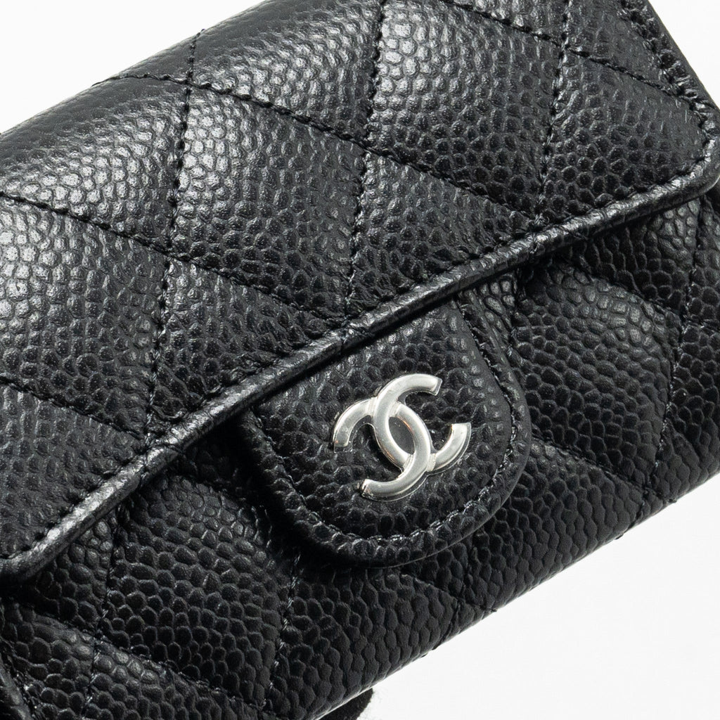 chanel-classic-flap-card-holder-caviar-black-shw-microchip-4