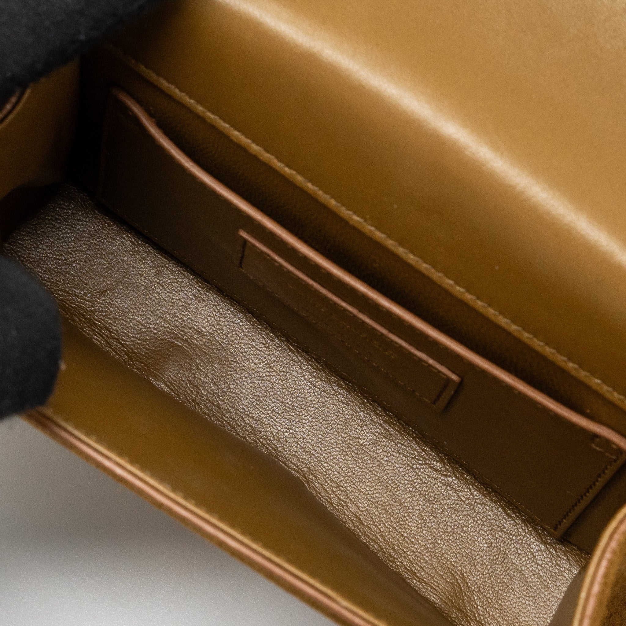 saint-laurent-kate-chain-wallet-with-tassel-suede-leather-brown-ghw