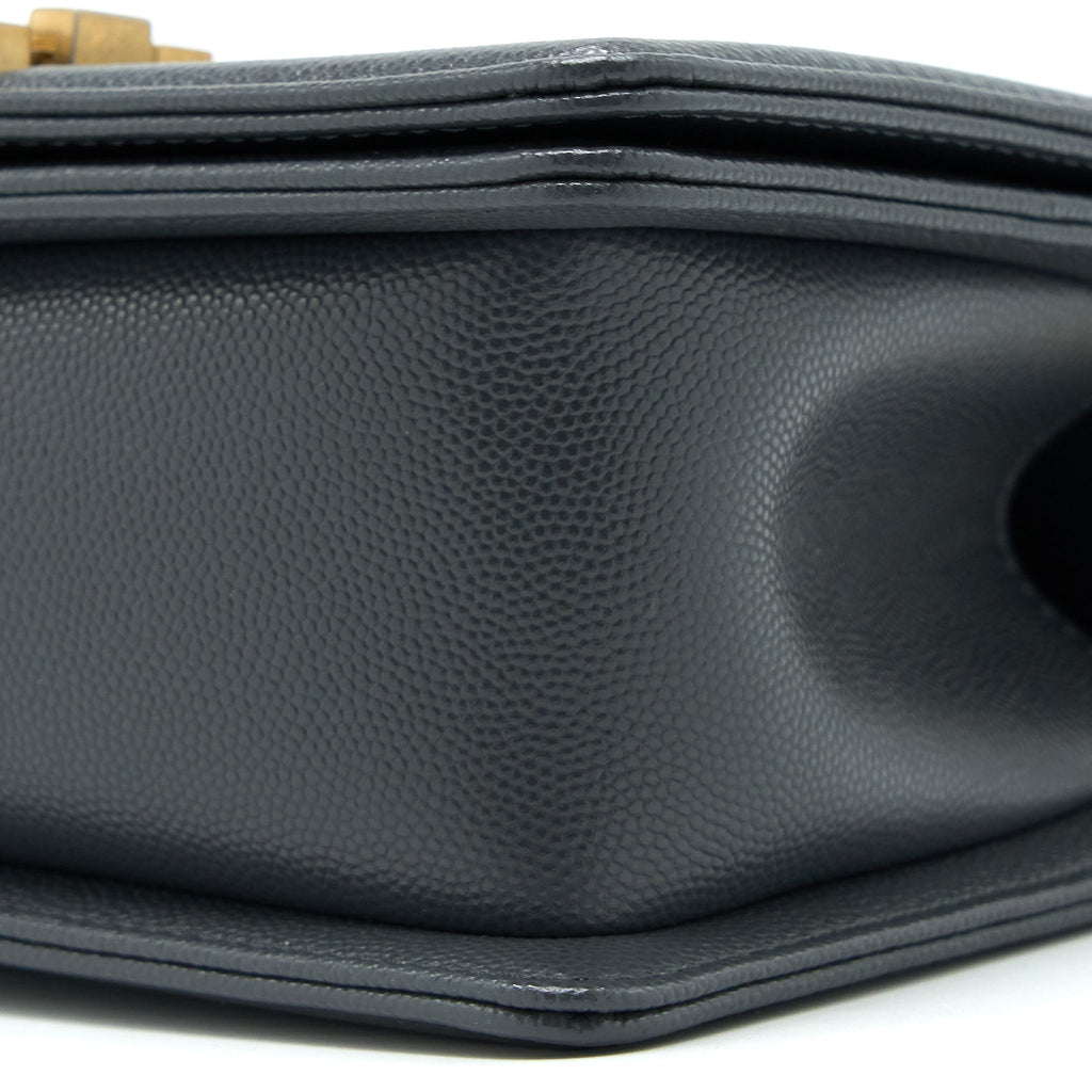 chanel-small-boy-bag-chevron-caviar-dark-grey-brushed-ghw-microchip