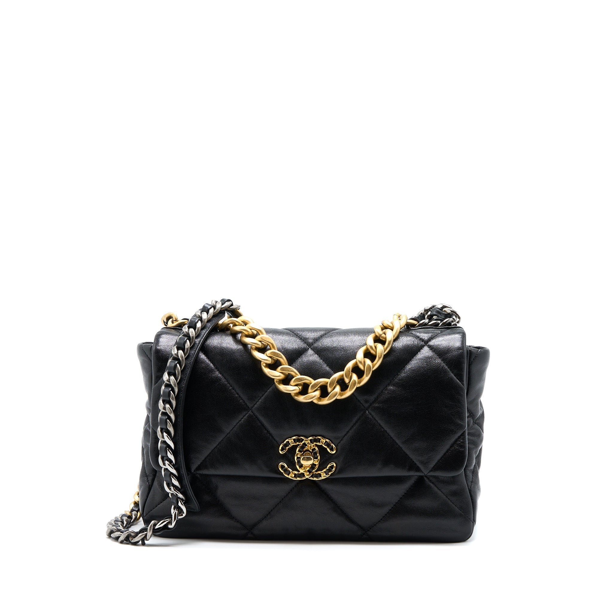 chanel-medium-19-bag-goatskin-black-multicoloured-hardware
