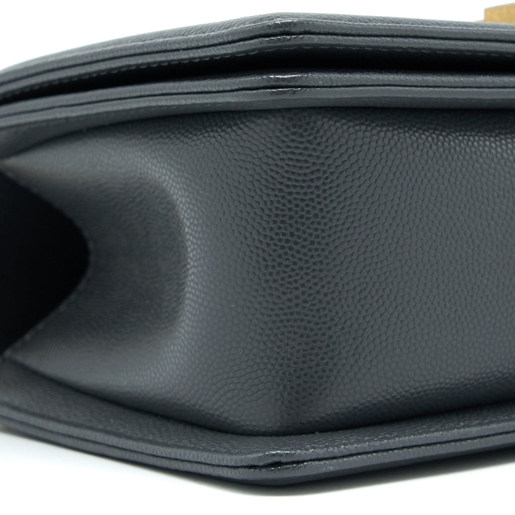 chanel-small-boy-bag-chevron-caviar-dark-grey-brushed-ghw-microchip