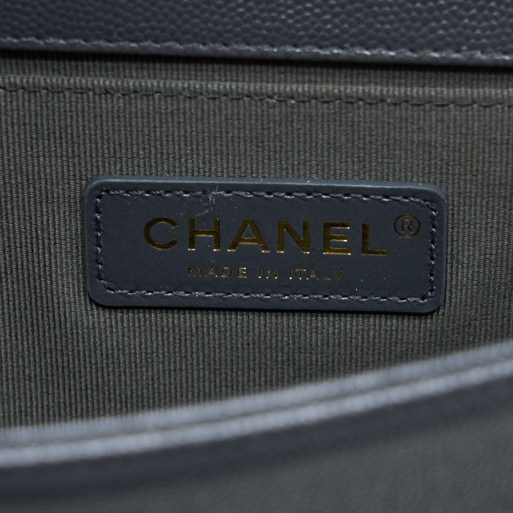 chanel-small-boy-bag-chevron-caviar-dark-grey-brushed-ghw-microchip