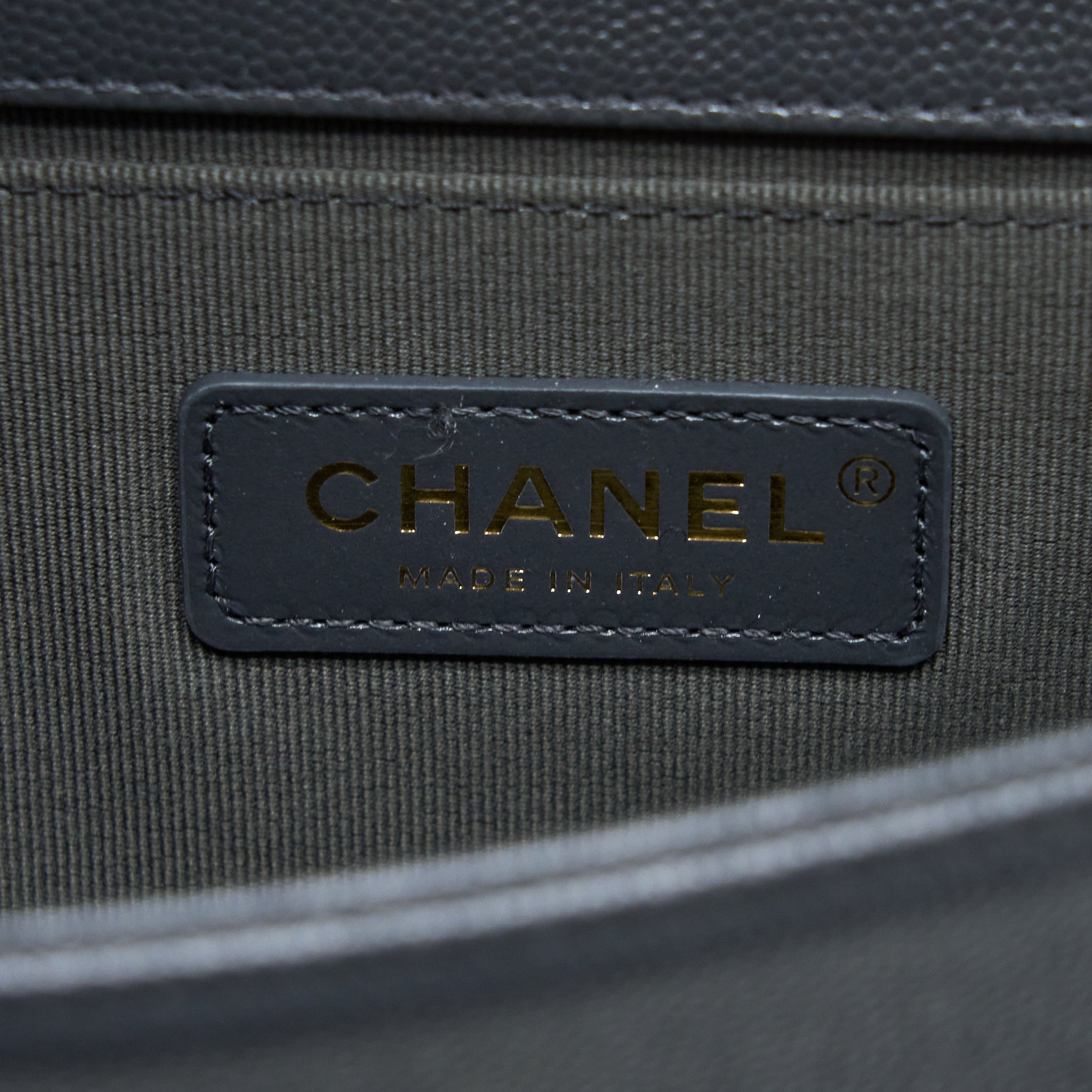 chanel-small-boy-bag-chevron-caviar-dark-grey-brushed-ghw-microchip